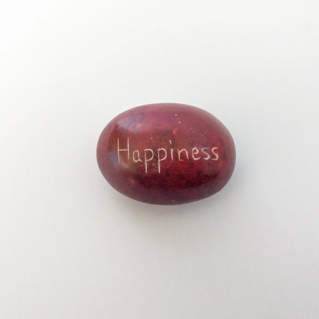Palewa Sentiment Pebble - Red - Happiness