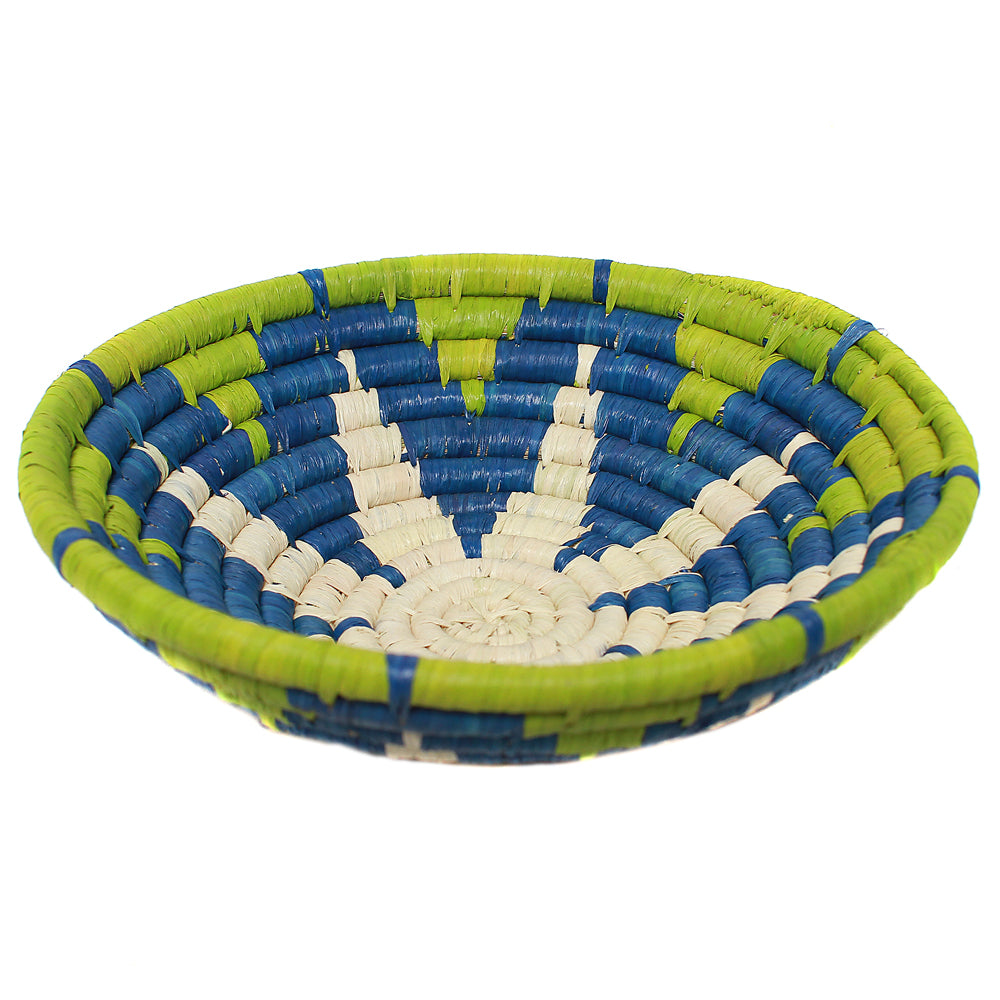 Raffia Baskets - Medium (Red, Blue, Orange, White)